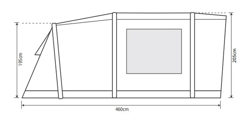 Outdoor Revolution Camp Star 500 Inflatable Tent Bundle Deal-2